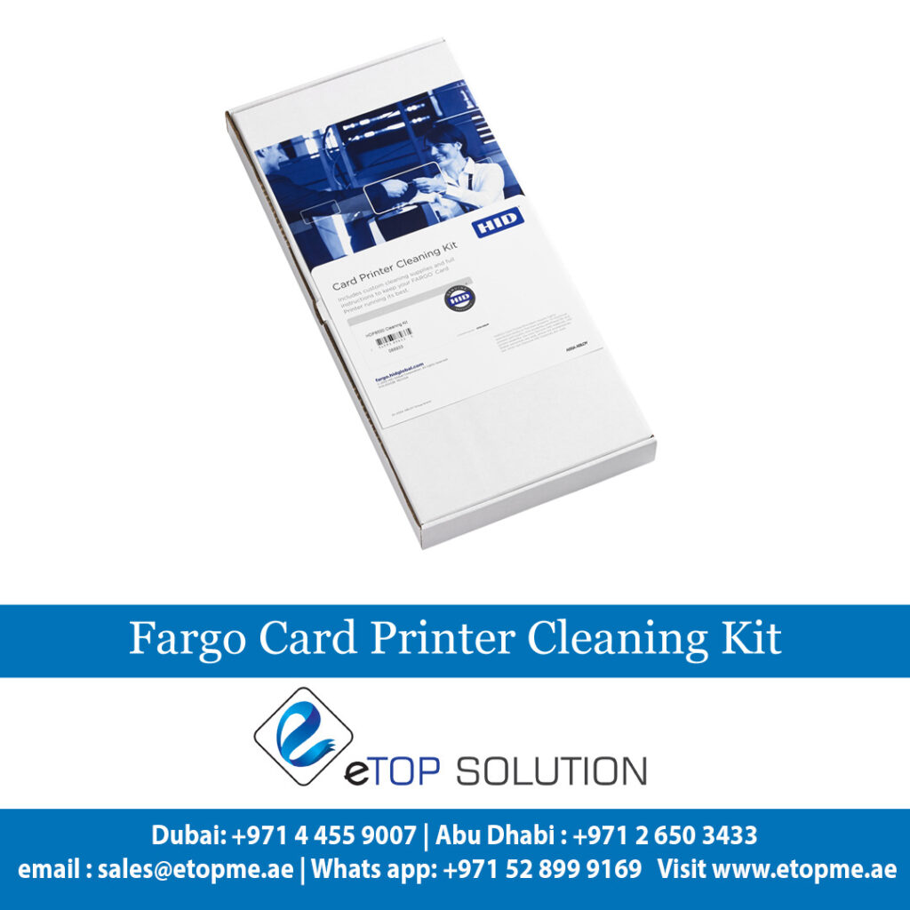 Fargo Card Printer Cleaning Kit Dealer Supplier In Dubai UAE Middle East