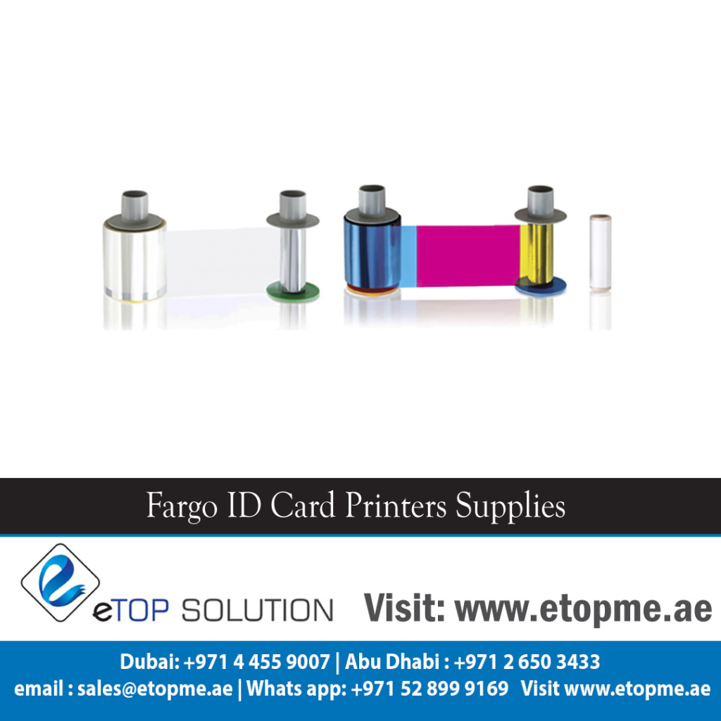 Fargo ID Card Printers Ribbons Cards Supplies In Dubai UAE and Middle East