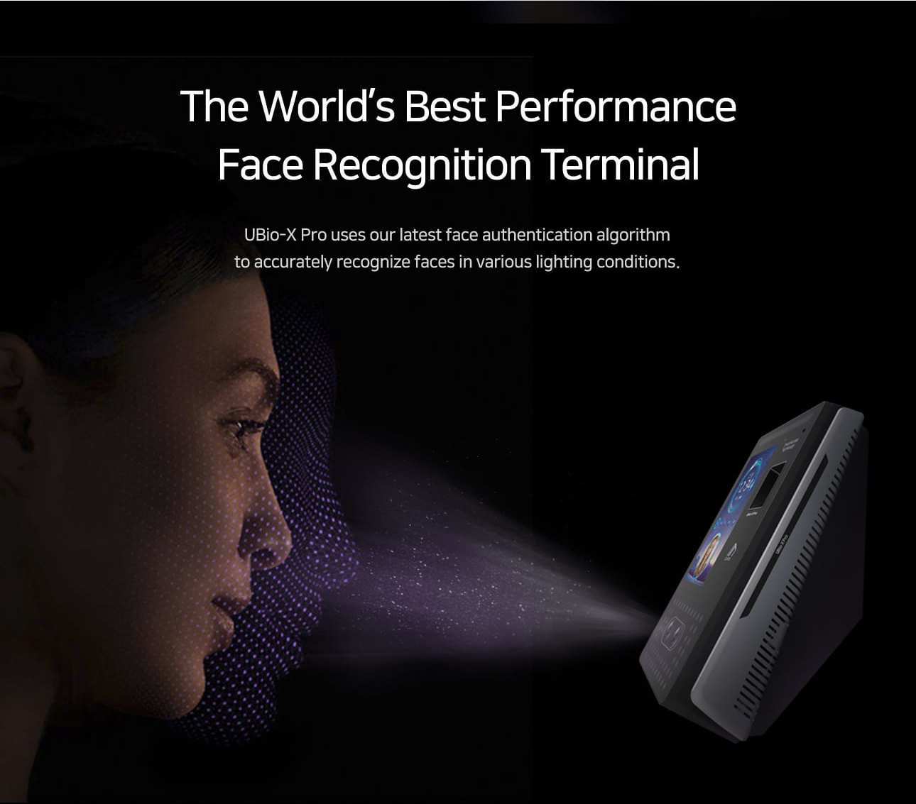 UBio X Pro Face Recognition System