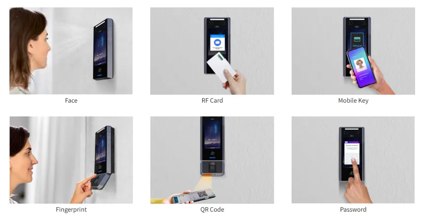 Multi Mode Authentication - Access Control and Time Attendance Device