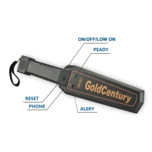 HAND HELD METAL DETECTOR: GC-1001 HAND HELD METAL DETECTOR GC-1001
