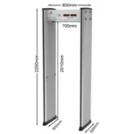 WalkThroughMetalDetectorUB5002 WalkThroughMetalDetectorUB5001