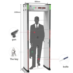 WALK THROUGH METAL DETECTOR: UB500 WalkThroughMetalDetectorUB5001