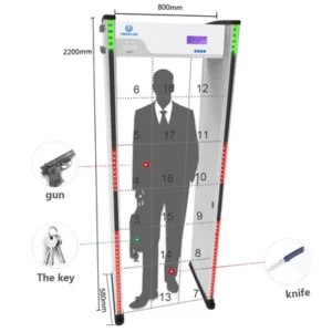 Walk Through Metal Detector: UB600 WalkThroughMetalDetectorUB6004