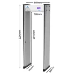 WalkThroughMetalDetectorUB600PRO1 WalkThroughMetalDetectorUB600PRO1