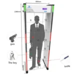 WalkThroughMetalDetectorUB600PRO4 WalkThroughMetalDetectorUB600PRO4