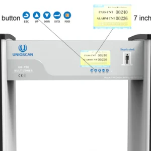 Walk Through Metal Detector: UB700 Walk Through Metal Detector: UB700 - Image 5