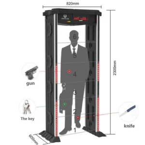 Walk Through Metal Detector: UM500 UM500_t.581