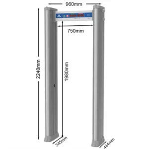 Walk Through Metal Detector: UM600 UM600