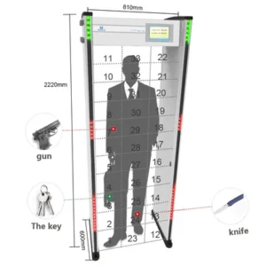 Walk Through Metal Detector: UZ800 UZ800