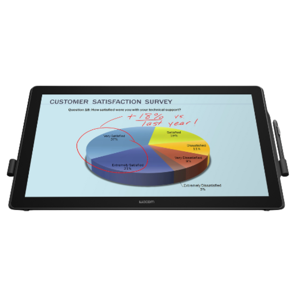 Wacom DTK-2451 large interactive display for e-signature and document workflow in UAE