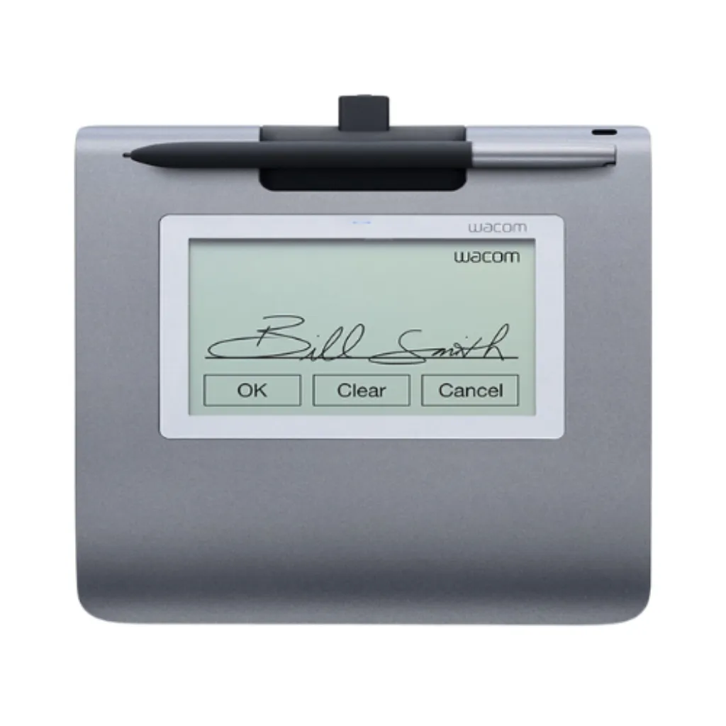Wacom STU-430 Signature Pad with LCD display for electronic signatures in UAE
