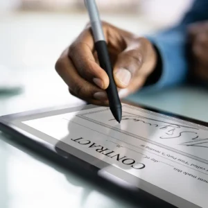 Wacom DTU interactive pen display for paperless workflows