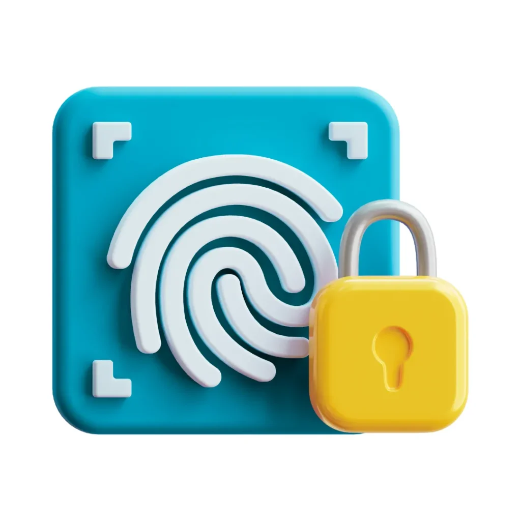 Access control biometric reader for door security systems