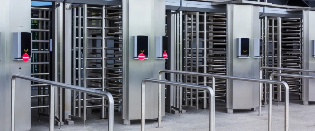 full height turnstiles came ozak