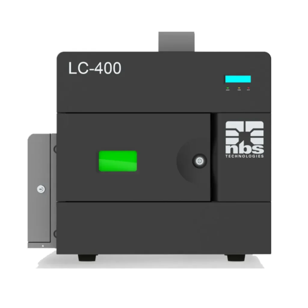 LC-400 Gen II smart desktop card laser engraver for high-quality ID card marking