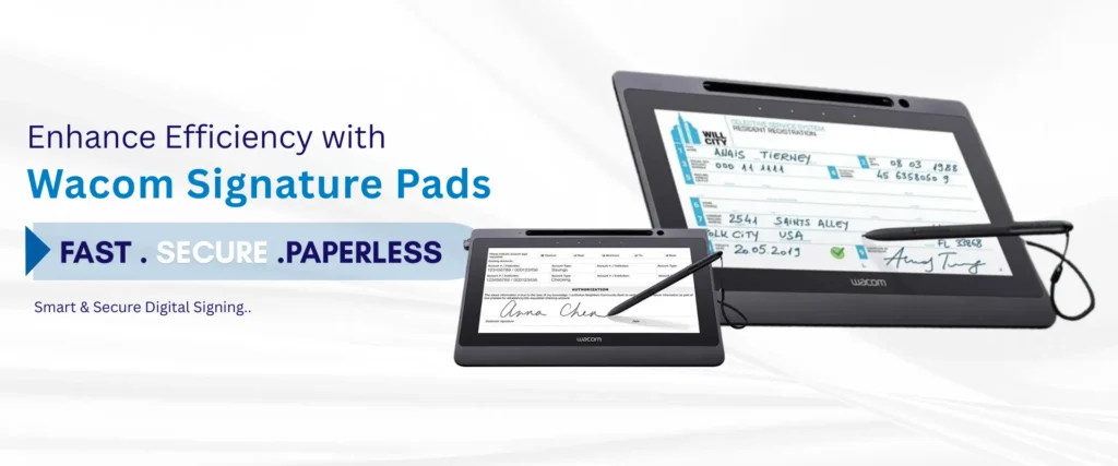 wacom signature pad supplier in dubai