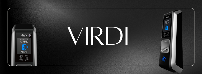 VIRDI fingerprint access control system in Dubai office