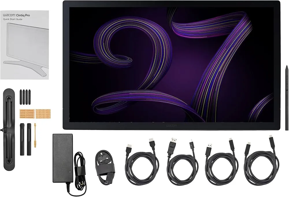 wacom cintiq pro 27 packaging