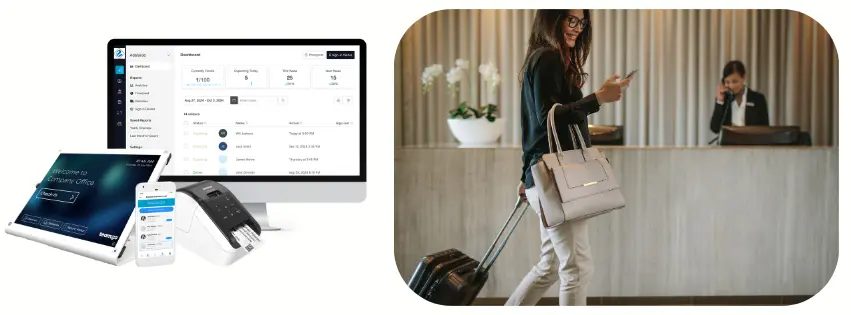 Visitor management system integrated with access control UAE