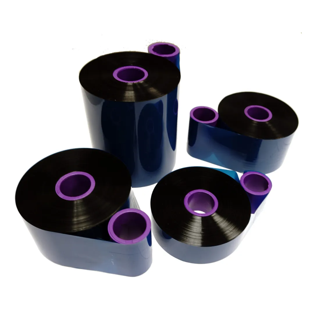 Near-edge barcode ribbons