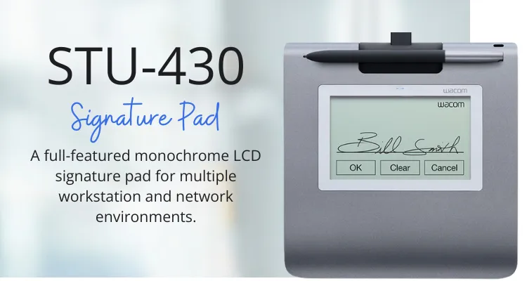 STU-430 eSignature Pad in Dubai, UAE