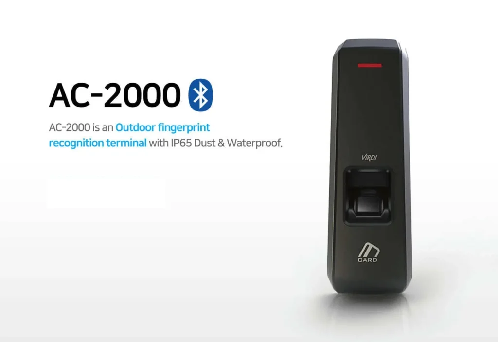 ViRDI AC-2000 Outdoor Fingerprint recognition Terminal