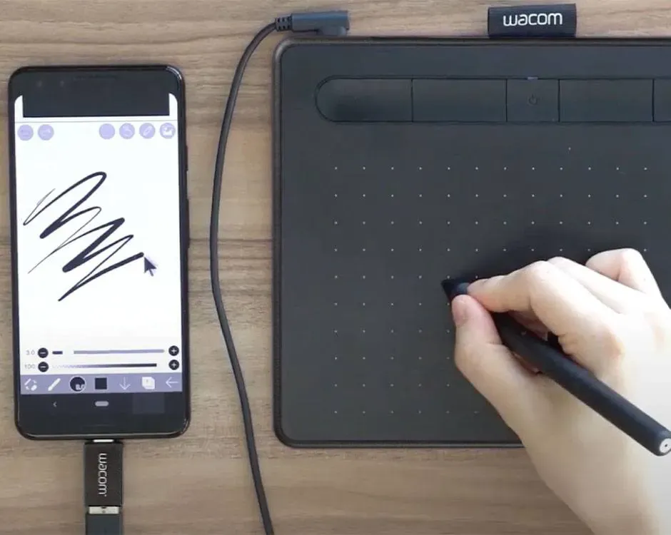 Wacom Intuos Small Black CTL-4100K-N