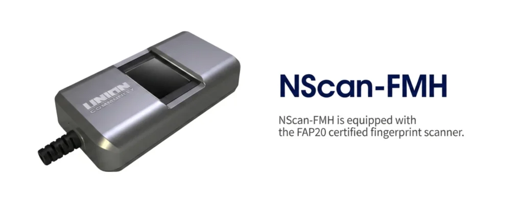 FAP20 & FBI PIV Certified fingerprint reader in dubai and UAE