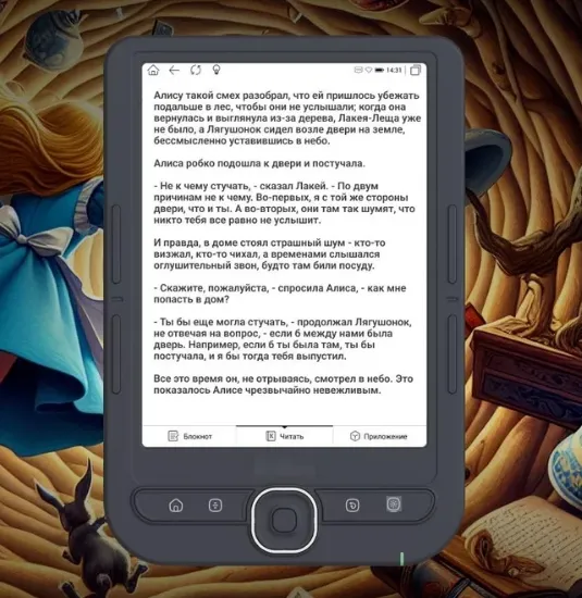 Lightweight eBook reader