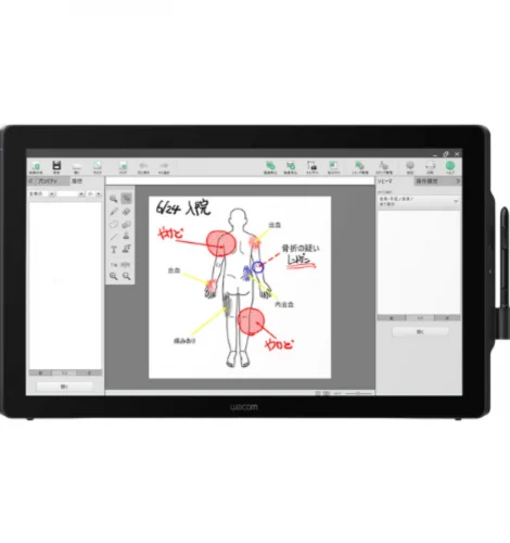 Wacom DTH-2452 pen and touch display for advanced digital signature capture in UAE