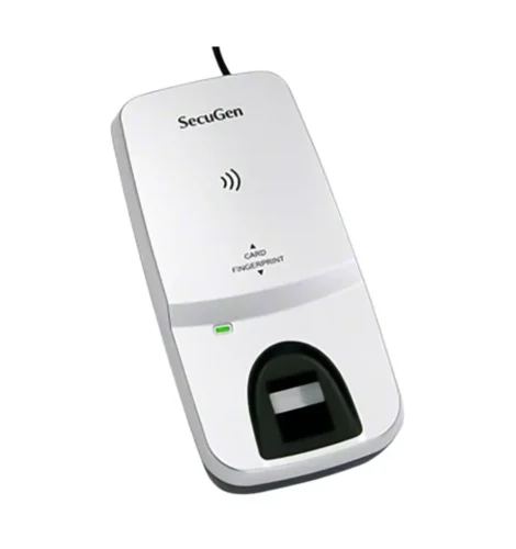 Hamster Pro Duo CL fingerprint scanner for dual biometric capture