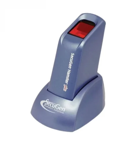 SecuGen Hamster Plus fingerprint scanner for secure access and time tracking